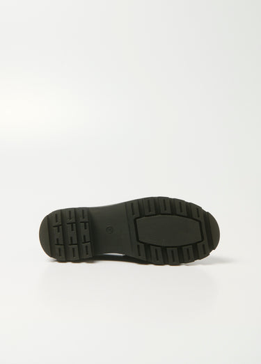 Mocassins vernis semelle crantée épaisse Vernis Noir