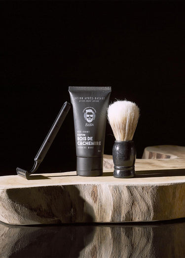 Coffret entretien barbe 3 pièces Noir