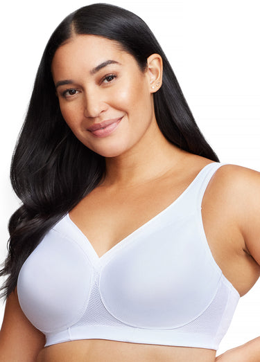 Soutien-gorge Sport MagicLift grande taille Blanc