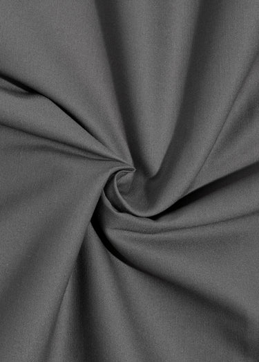 Coupon tissu habillement, coton stretch Gris