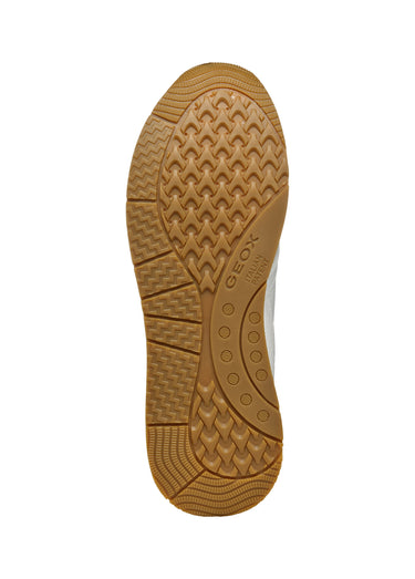 Baskets compensées lacets et zips Blanc