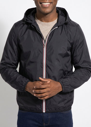 Parka courte déperlante tendance Noir