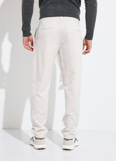 Pantalon coupe casual chic Beige