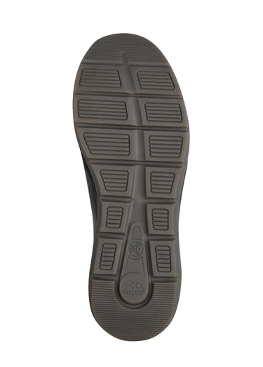 Derbies compensés zippés style loafers Noir