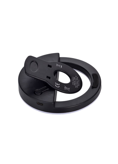 Anneau lumineux 18 couleurs pour selfie Blanc / Noir