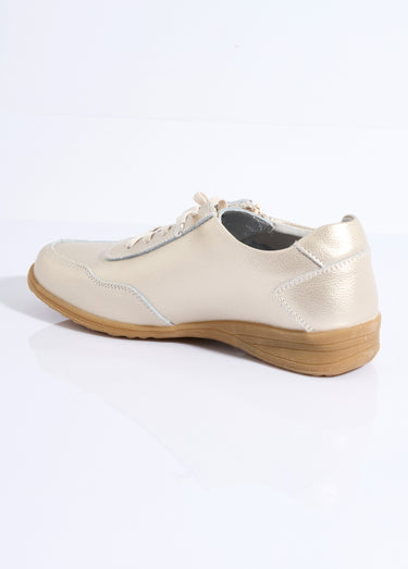 Baskets chic en cuir à semelle fine Dore