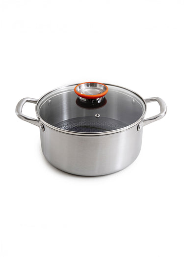 Set 10 pièces inox induction, Black Cube Gris