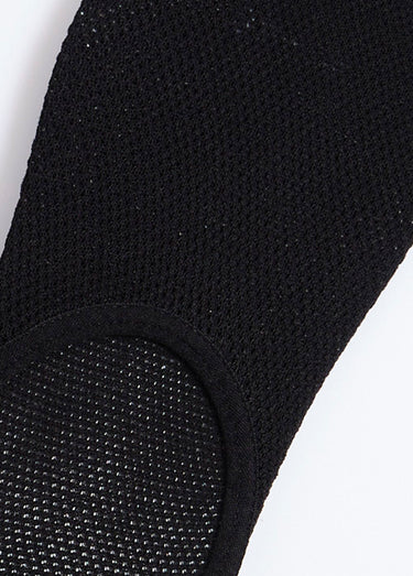 Socquettes discrètes anti-glisse, foncé Noir