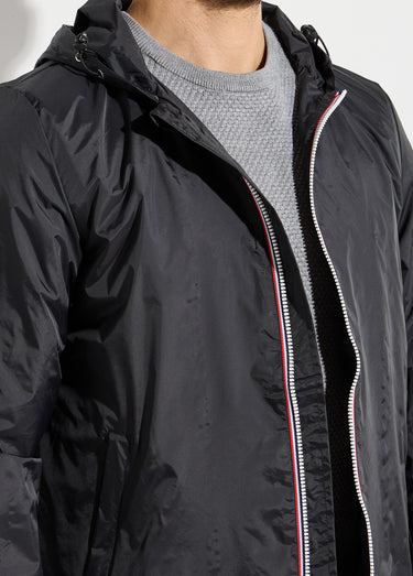 Parka longue déperlante tendance Noir