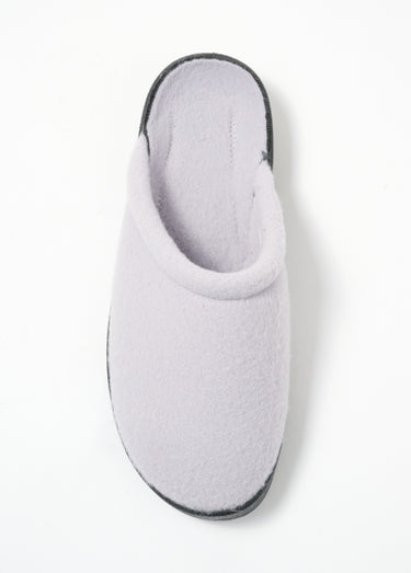 Chaussons mixtes mule largeur confort polaire Gris
