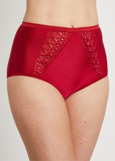 Culotte couvrante taille haute - lot de 2 Carmin Lot2