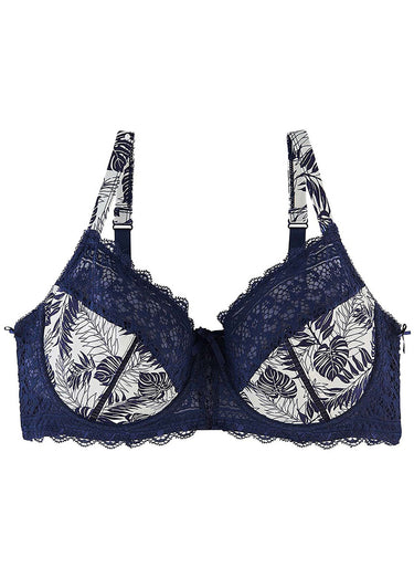 Soutien-gorge armatures, imprimé fantaisie Imprime Marine