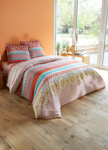 Drap plat coton imprimé fantaisie Imprime