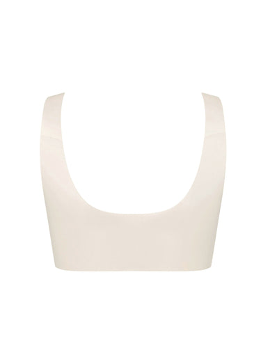 Brassière invisible microfibre Blanc