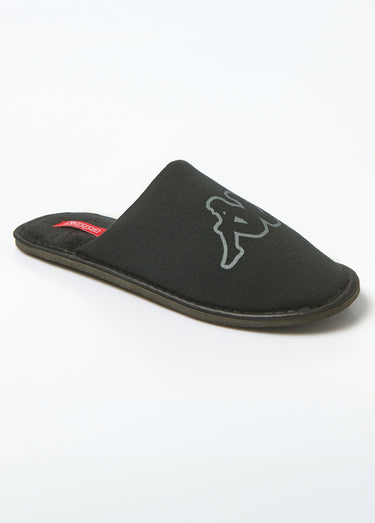 Chaussons mules logo Noir