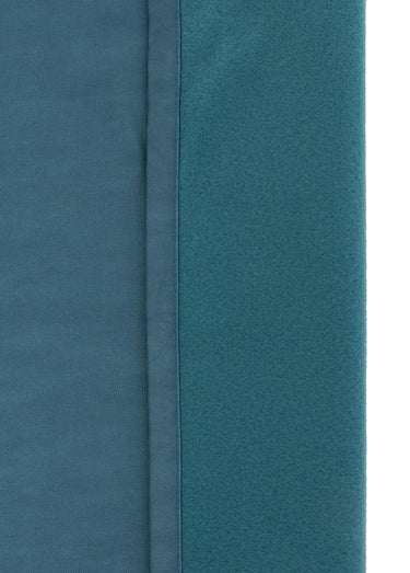 Rideau isolant oeillets métal, 140x260cm Bleu égéen
