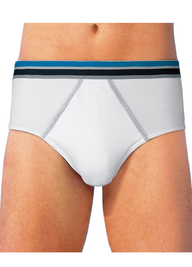 Slips ouverts avec taille élastiquée Blanc - Lot