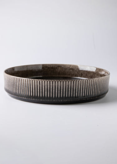 Service 18 pièces, thème Cappuccino Marron