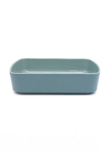 Moule rectangulaire 34cm céramique, clair Vert
