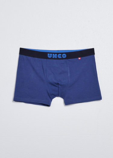 Boxers assortis en coton, uni + imprimé Imprime Gris