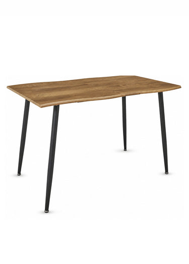 Table basse bois extensible 4 à 6 pers. FOREST Marron/Noir