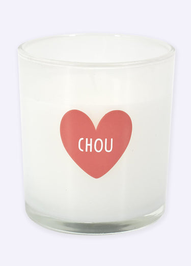 Bougie parfumée avec bijou surprise Chou