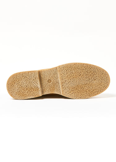Mocassins fourrés semelle aspect crêpe Camel