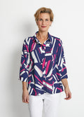 Marine/Fuchsia