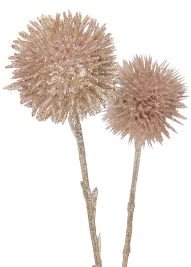 Fleurs champêtres artificielles irisées Dore