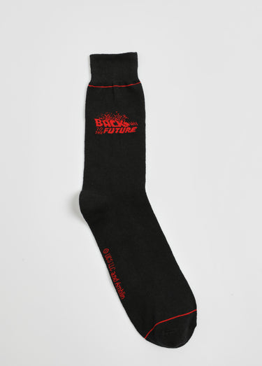 Paire de chaussettes Retour vers le Futur Noir