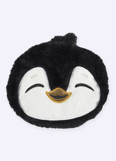 Chaufferette micro ondable fourrure Pingouin