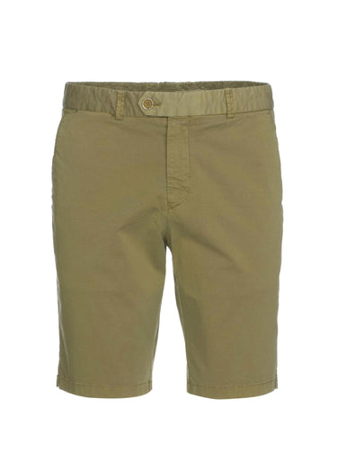 Bermuda chino en toile poches italiennes Kaki