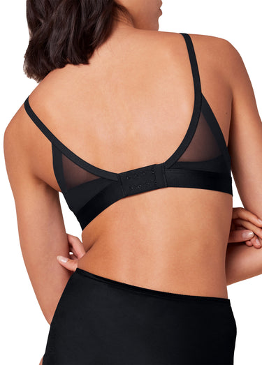Soutien-gorge mesh sans armature Noir