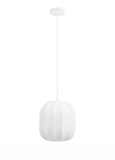Suspension lumineuse allongée 25cm COVENTRY Blanc