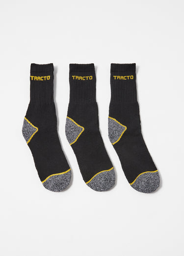 Chaussettes de travail résistantes Noir