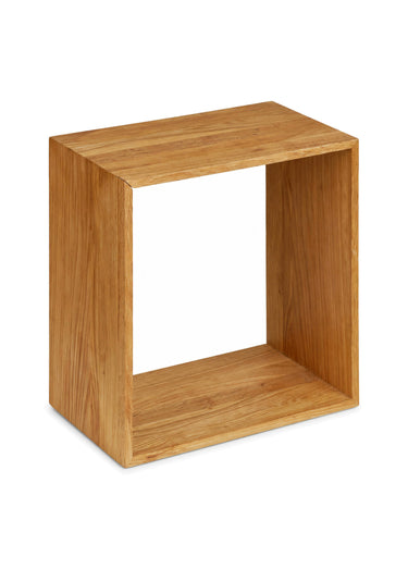Etagère cube en chêne, à fixer au mur LATTOON Naturel