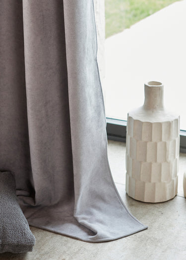 Rideau obscurcissant et isolant, à œillets Gris Perle