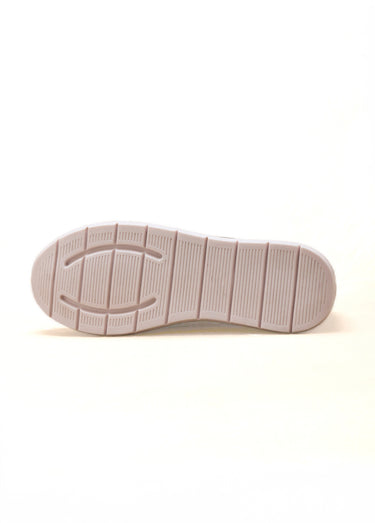 Mocassins métallisés en cuir perforé Bronze