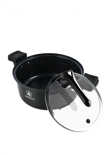 Cuiseur 28cm Temps de cuisson rapide Noir