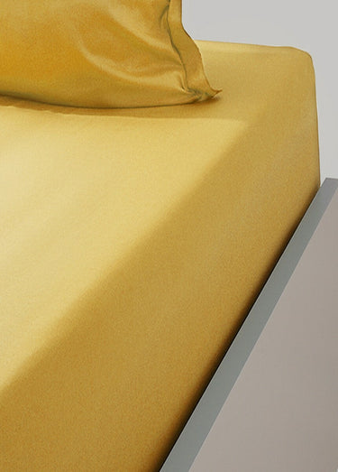 Drap housse Jaune
