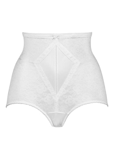 Gaine culotte taille haute Blanc