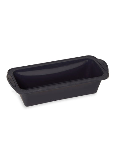 Moule à cake en silicone et acier Noir