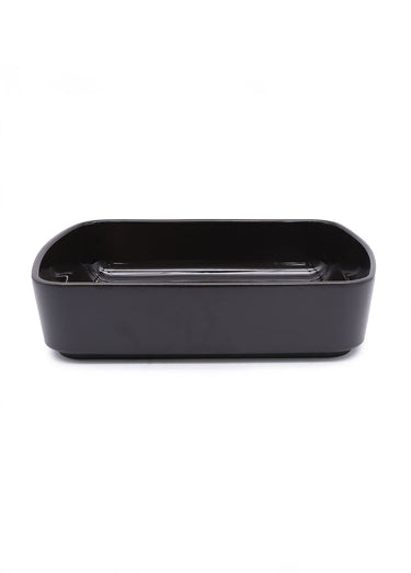 Moule rectangulaire 34cm céramique, foncé Noir