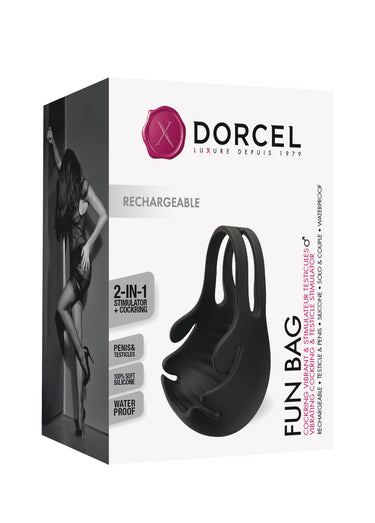 Stimulateur pénien retardateur, Fun bag Noir