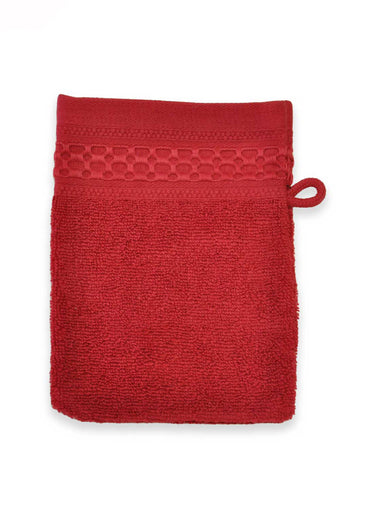 Ligne de linge de bain pur coton épais Carmin