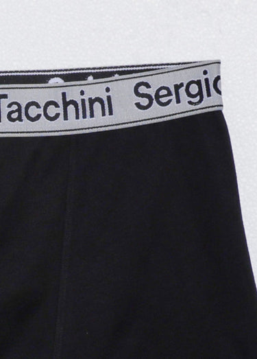 Boxer uni ceinture élastiquée contrastante Noir