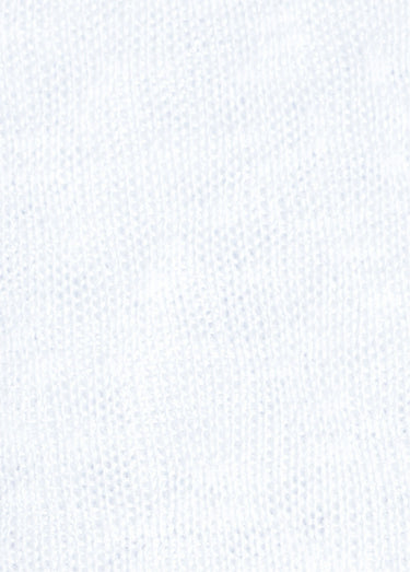 Coupon tissu jersey flammé, lait Blanc