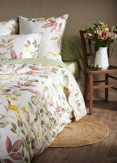 Drap housse percale de coton uni, Maria Kaki