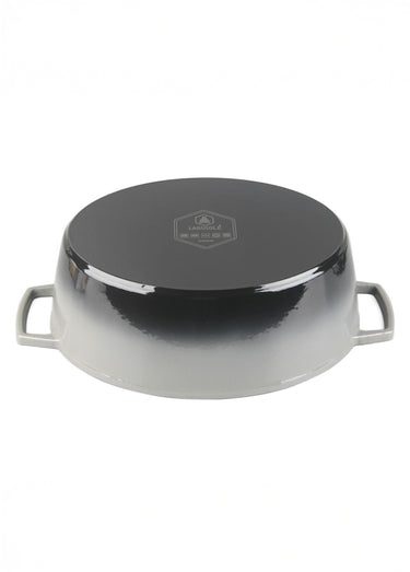 Cocotte fonte ovale 33cm, Masseiron 2A Gris