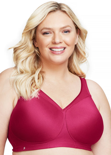 Soutien-gorge Sport MagicLift grande taille Rubis
